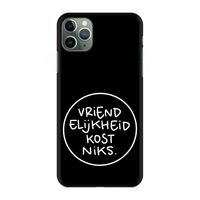 Vriendelijkheid: Volledig geprint iPhone 11 Pro Max Hoesje