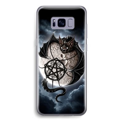 Volle maan: Samsung Galaxy S8 Transparant Hoesje