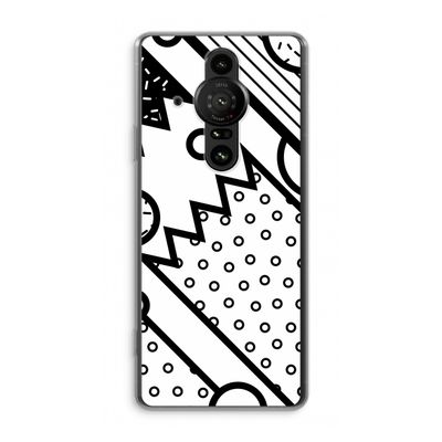 Pop Art #4: Sony Xperia Pro-I Transparant Hoesje