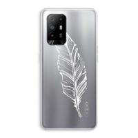Pluim: Oppo A95 5G Transparant Hoesje