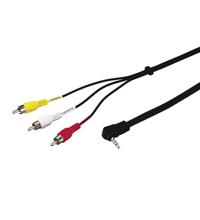 Goobay AVK 199-150 1.5m audio kabel 1,5 m 3.5mm 3 x RCA