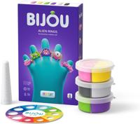 Hey-Clay bijoux alien rings boetseerklei