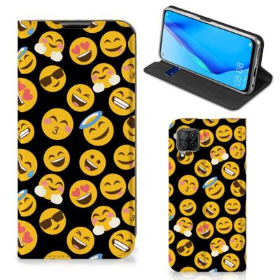 Huawei P40 Lite | Hoesje met Magneet | Emoji