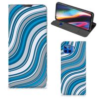 Motorola Moto G 5G Plus | Hoesje met Magneet | Waves Blue
