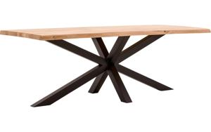 Goossens Eettafel Blade, Boomstamblad 180 x 100 cm 5 cm dik