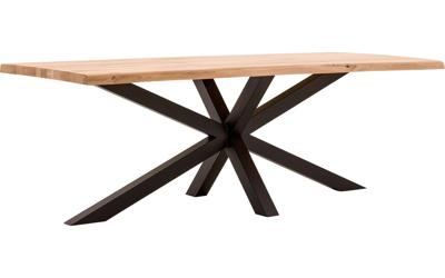 Goossens Eettafel Blade, Boomstamblad 180 x 100 cm 5 cm dik