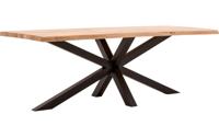 Goossens Eettafel Blade, Boomstamblad 180 x 100 cm 5 cm dik