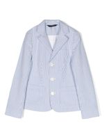 POLO RALPH LAUREN KIDS blazer à rayures verticales - Bleu