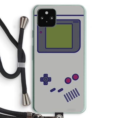 Game On: Pixel 5a 5G Transparant Hoesje met koord