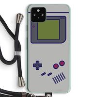Game On: Pixel 5a 5G Transparant Hoesje met koord