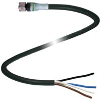 Pepperl+Fuchs 240801-0004 Sensor/actuator connector, geassembleerd Aantal polen (sensoren): 4 5 m 1 stuk(s)
