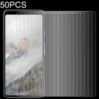 50 stuks 0.26 mm 9H 2.5 D gehard glas film voor Google pixel 4 XL geen retail pakket