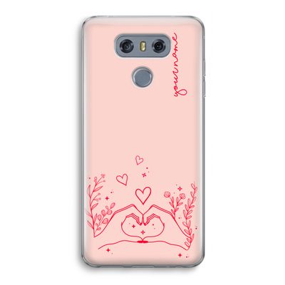Love is in the air: LG G6 Transparant Hoesje