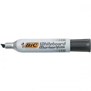 BIC Velleda 1781 markeerstift 12 stuk(s) Beitelvormige punt Zwart