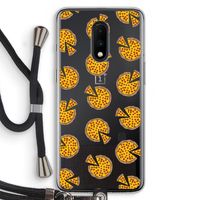 You Had Me At Pizza: OnePlus 7 Transparant Hoesje met koord You Had Me At Pizza: OnePlus 7 Transparant Hoesje met koord
