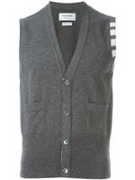 Thom Browne veston en maille - Gris - thumbnail