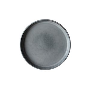 Organic by Dutch Rose Amsterdam bord plat 18cm serenity grey