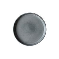 Organic by Dutch Rose Amsterdam bord plat 18cm serenity grey