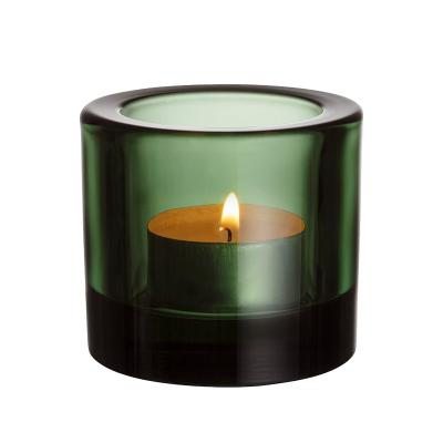 Iittala Kivi Waxine pine green 60 mm