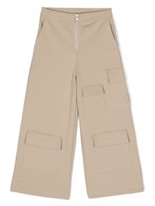 Calvin Klein Kids pantalon ample à poches multiples - Tons neutres