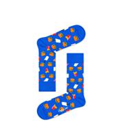 HAPPY SOCKS Happy Socks - Hamburger Multi Textiel Printjes Unisex