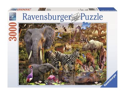 Ravensburger puzzels Afrikaanse dierenwereld 3000 stukjes