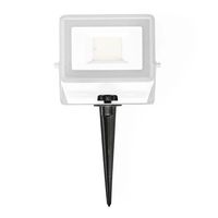 Nedis Grondpin | 2 Stuks | Aluminium | Zwart - FLMT10BK2