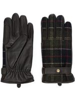 Barbour gants Newbrough à motif tartan - Marron - thumbnail