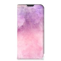 Bookcase Samsung Galaxy Xcover 6 Pro Pink Purple Paint