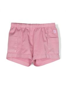 Il Gufo short en coton stretch à poches devant - Rose