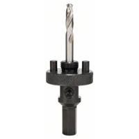 Bosch Accessories 2609390034 6k-Aufnahmeschaft für Lochsäge SW11 f. 32-210mm m.Zentrierbo. Zeskantadapter, 5/8 inch - 18 UNF, 32-210 mm 1 stuk(s)