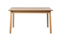 Eettafel Bari Uitschuifbaar Naturel Eiken 95x140-200cm - Giga Living