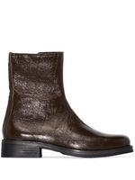 OUR LEGACY bottines Camion texturées - Vert
