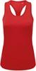 TriDry TR527 Women´s Recycled Performance Slim Racer Back Vest - Fire Red - XL