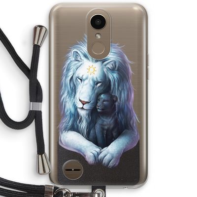Child Of Light: LG K10 (2017) Transparant Hoesje met koord