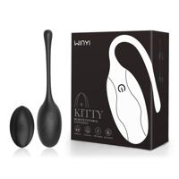 WINYI Kitty - Vibrerend ei - draagbare vibrator (kleur: zwart) - thumbnail