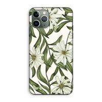 Wit bloemenpatroon: iPhone 11 Pro Tough Case