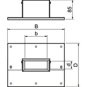 OBO Bettermann 7218122 Wandconsole 1 stuk(s)