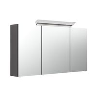 Spiegelkast Aron Antraciet 120 cm