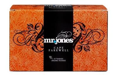 Mr. Jones Cape farewell rooibos bio 20 Zakjes Mr. Jones Cape farewell rooibos bio 20 Zakjes
