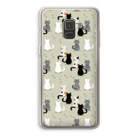 Katten: Samsung Galaxy A8 (2018) Transparant Hoesje