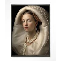 Wandkleed Queen of Pearls 110x145 cm