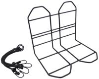 Basil Bagagerekje 28 cm staal zwart - thumbnail