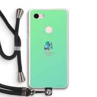 Win98: Pixel 3 XL Transparant Hoesje met koord