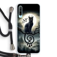 Moonlight Companions: Huawei P Smart Pro Transparant Hoesje met koord
