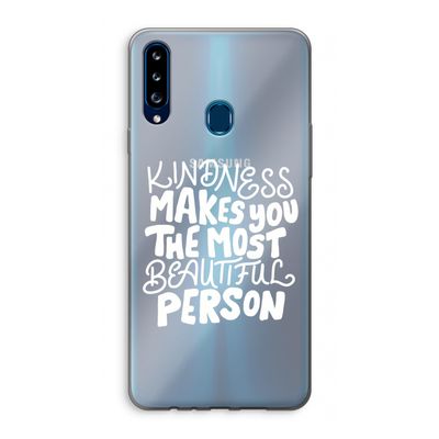 The prettiest: Samsung Galaxy A20s Transparant Hoesje