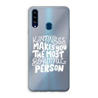 The prettiest: Samsung Galaxy A20s Transparant Hoesje