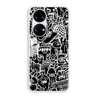 Vexx Black Mixtape: Huawei P50 Transparant Hoesje