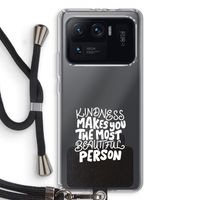 The prettiest: Xiaomi Mi 11 Ultra Transparant Hoesje met koord