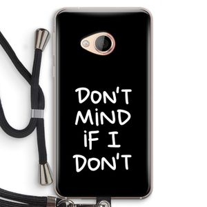 Don't Mind: HTC U Play Transparant Hoesje met koord